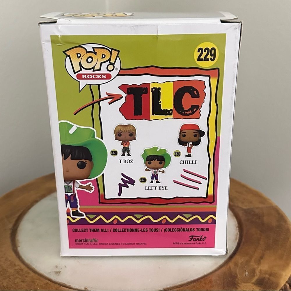 Funko - POP Rocks: TLC- Left-Eye Brand New In Box 229 - Picture 3 of 5